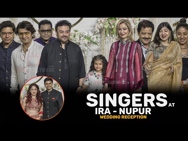 Indian Singers arrives at Aamir Khan's Daughter Ira Khan Wedding Reception