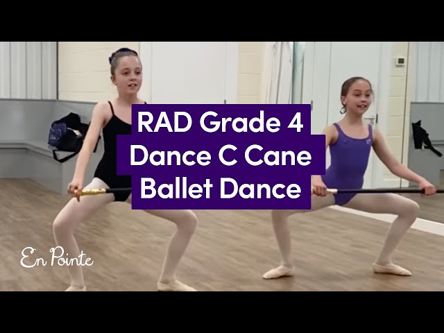 RAD Grade 4 Dance C Cane Ballet dance