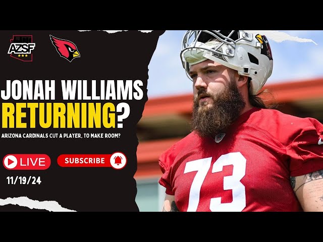 The Arizona Cardinals Cut A Player To Make Room For Jonah Williams? 👀