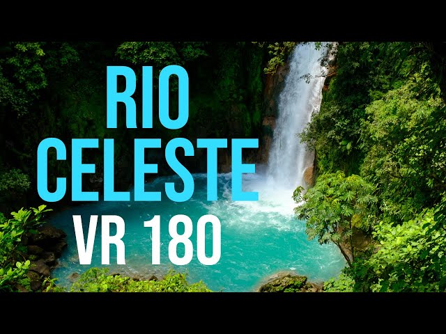 Visit this STUNNING River in 3D VR180 - Rio Celeste, Costa Rica