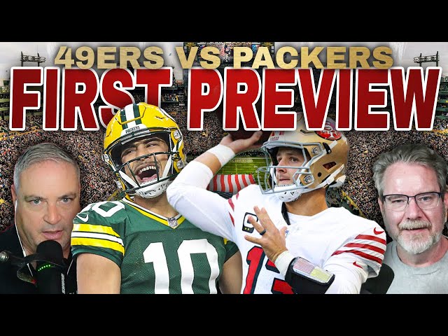 FIRST Preview: 49ers vs Packers - Will Purdy Beat Love? | Krueger & Bruce