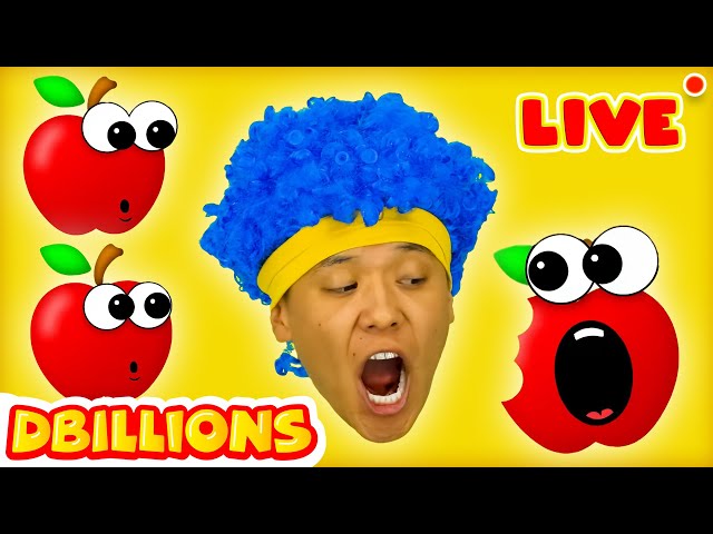 LIVE - D Billions Top Songs for Kids | 123 Song, Draw Me, ABC Hip-Hop Party