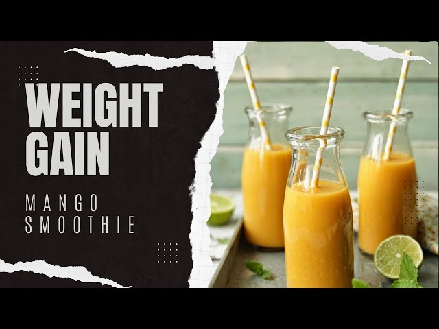 Weight gain smoothie for kids | healthy and tasty mango smoothie  | Easyomatic cuisine