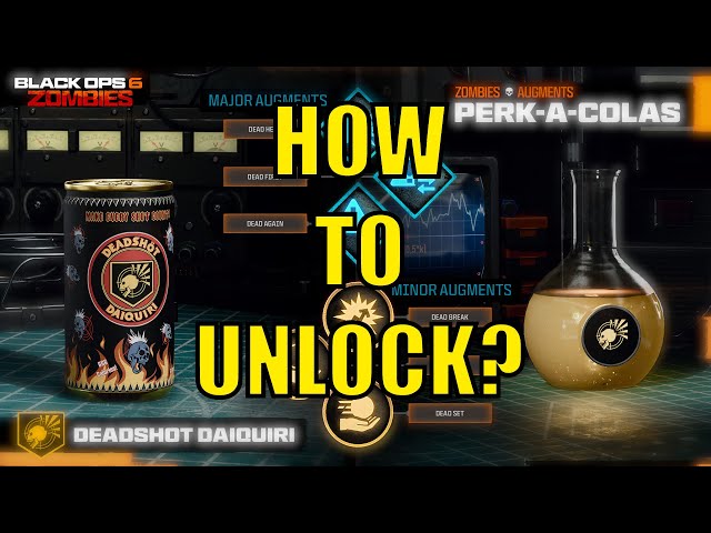 HOW TO UNLOCK AUGMENTS (Black ops 6 Zombies)