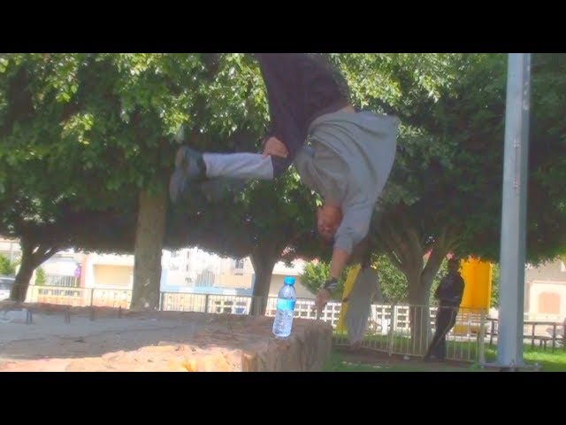 Water Bottle Flip Edition | Parkour & Freerunning | THE WATER BOTTLE TRICK SHOTS