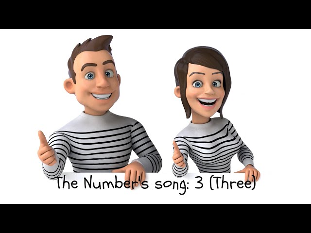 The Number's Song: 3 (Three) | Learn and Dance with Fun Kids’ Music!