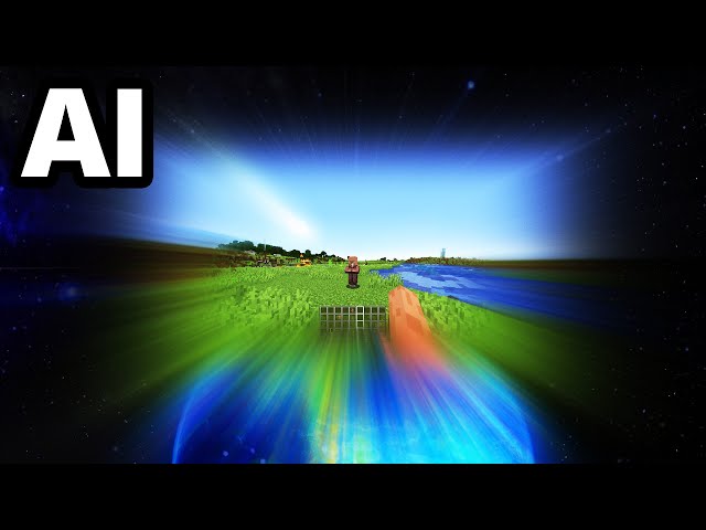 ZOOMING OUT Minecraft with AI