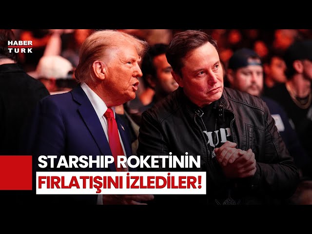 ABD'nin Ayrılmaz İkilisi: Trump Ve Musk, Starship Fırlatmasını İzledi!