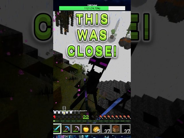 Endermen Terrify Me! #short #shorts #minecraft