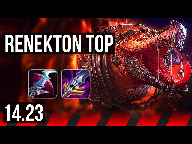 RENEKTON vs MORDEKAISER (TOP) | KR Diamond | 14.23