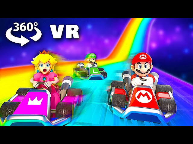 MARIO KART 360° VR || The Super Mario Bros.