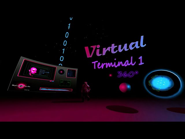 VIRTUAL TERMINAL 1 ( VR 360° Dark Ambient Music ) creepy horror music