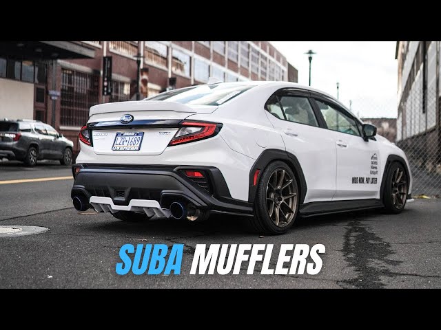 THE FIRST 22 WRX DUAL EXIT AXLE BACK EXHAUST| JDMuscle 22+ WRX Subaru Mufflers