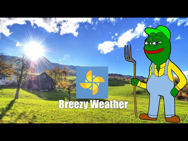 Breezy Weather - A Beautiful FOSS Weather App For Your Phone