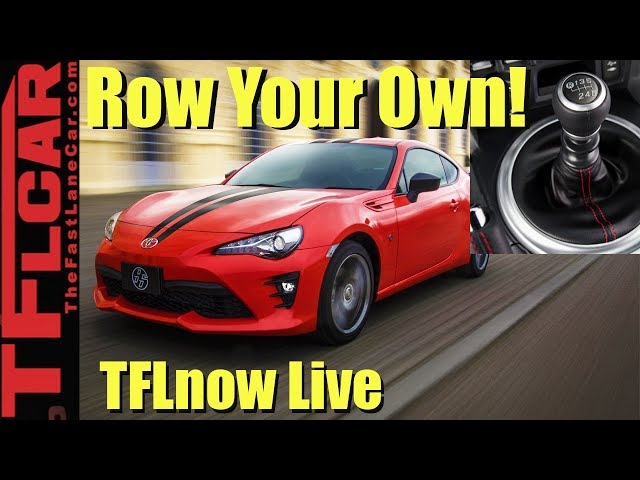 2019 Manual Transmission Cars - The Comprehensive List: TFLnow Live #68