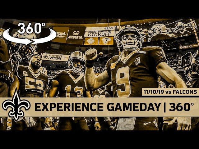 Experience Saints Gameday in 360° - Week 10 vs Falcons | New Orleans Saints