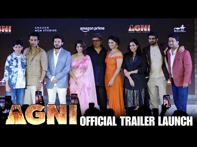 UNCUT - Agni - Official Trailer Launch |  Farhan,Pratik Gandhi,Divyenndu,Saiyami Kher, Sai Tamhankar