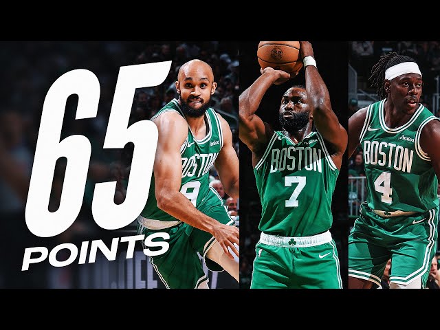 Jaylen Brown, Jrue Holiday & Derrick White Combine for 65 PTS In HUGE Win!🔥| October 22, 2024