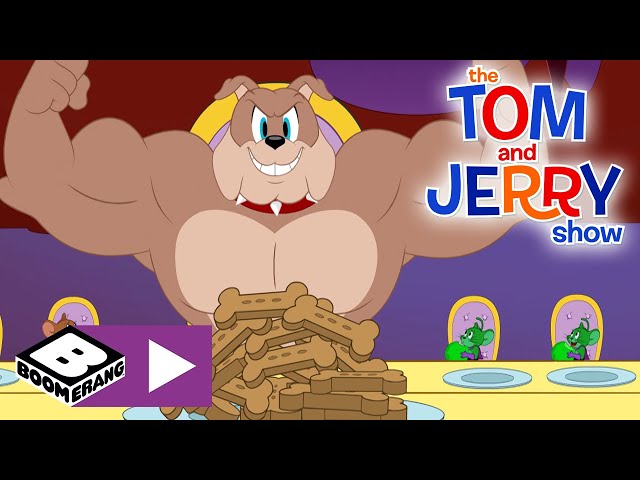 The Tom and Jerry Show | Premium Dog Biscuits | Boomerang UK 🇬🇧