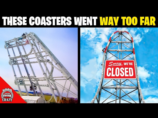 Top 10 Roller Coasters that Went Too Far (GONE WRONG)