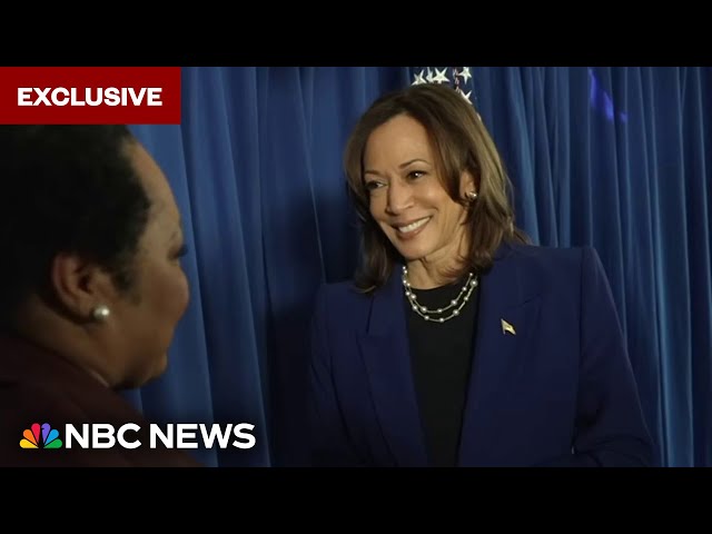 EXCLUSIVE INTERVIEW: Harris says Trump ‘devalues’ women’s ability to make their own decisions