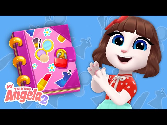 🎄✨ My Holiday Wish Come True! 📖 Sticker Albums in My Talking Angela 2 (Official Gameplay)