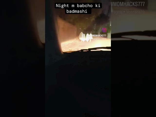 night view bacho ki horror gang #ytshorts #bachagang #viral #viralbhayani #babiestalent