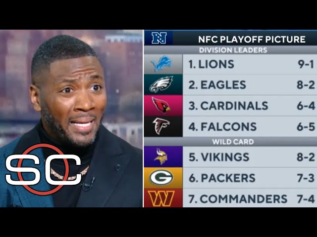 ESPN breaks NFL playoff picture ahead of Week 12: Eagles are the biggest threat to Lions atop NFC