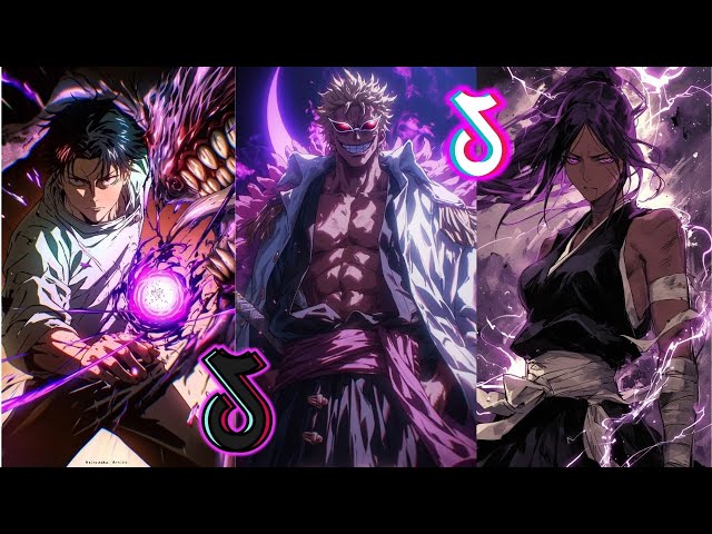 Badass Anime Edits| Anime TikTok Compilation#27[4K]