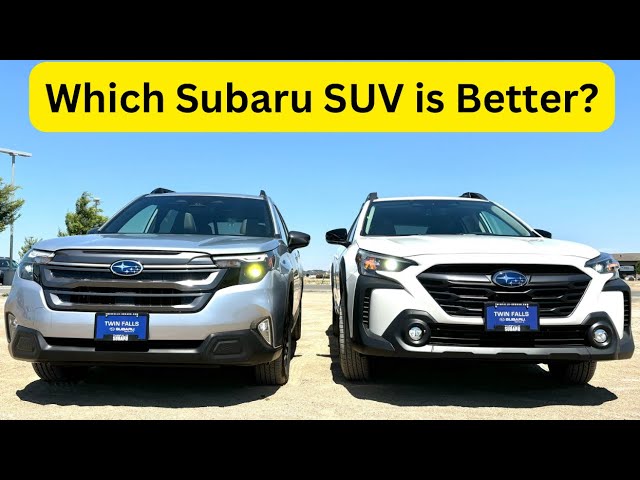 2025 Subaru Forester vs. 2025 Subaru Outback Review