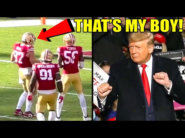 Trump Bootlicker Nick Bosa Honors Donald with Cringey Dance Celebration