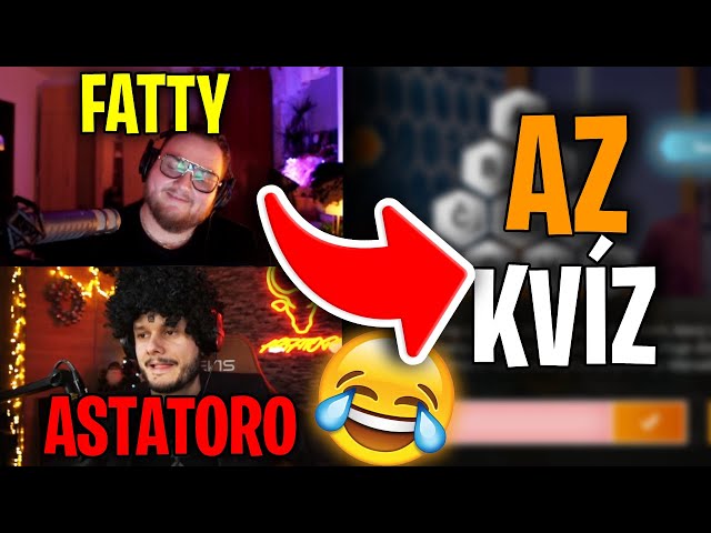 FattyPillow a Astatoro Hrají AZ KVÍZ 😂