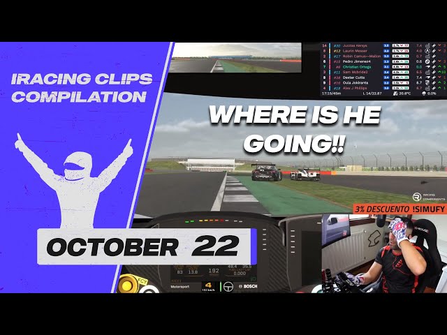 October 22 | iRacing Clips Compilation