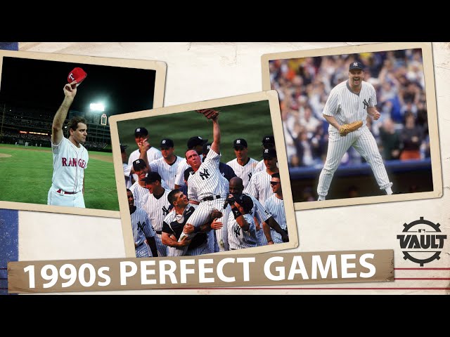 FOUR PERFECT GAMES in the 1990s!! (Martinez, Rogers, Wells + Cone all toss Perfect Games)