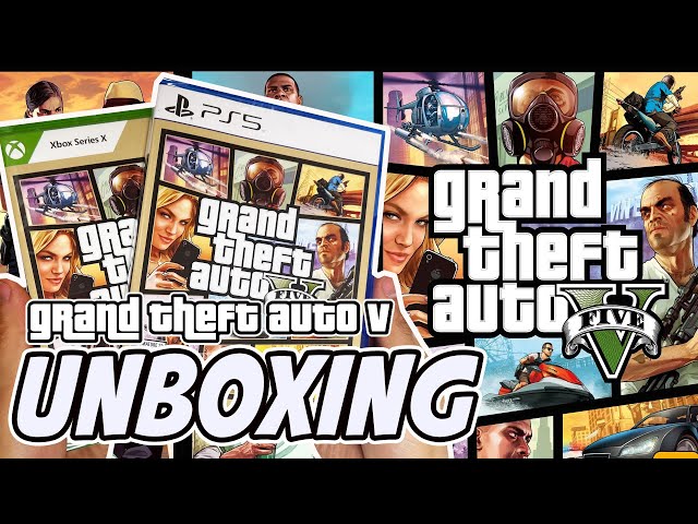 GTA V (PS5/XSX) Unboxing