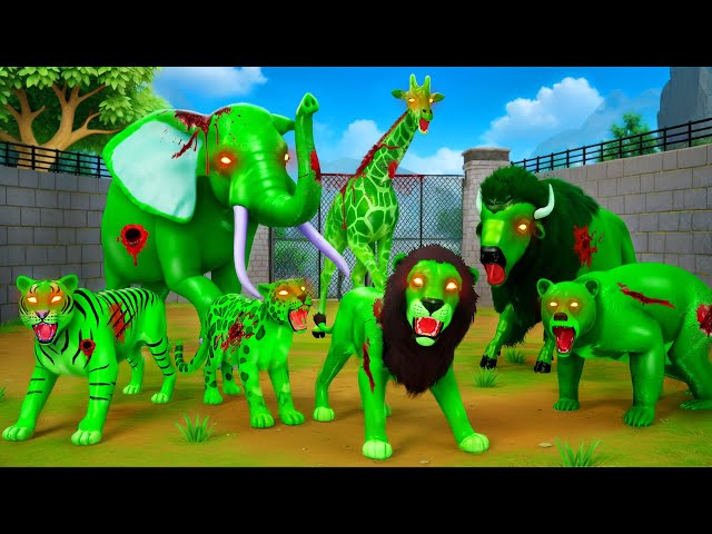 Zoo Horror Story: Zombie Animals Escape in a Thrilling Adventure! Wildlife Rampage