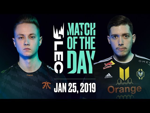 #LEC Match of the Day | Fnatic vs Team Vitality | Friday 25th