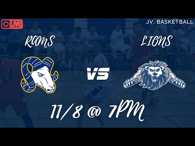 MTA Lions vs Ramaz Rams JV Basketball 11/8 7PM