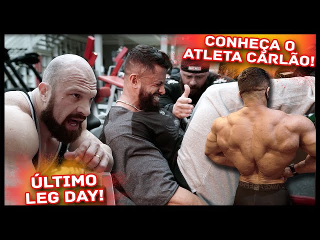 O MELHOR LEG DAY DA VIDA, CARLÃO | CRUZ | FABRICIO PACHOLOK