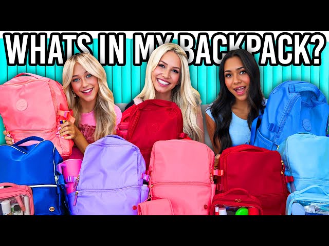 WHAT'S iN MY BACKPACK + WATER BOTTLE SHOPPING = BACK TO SCHOOL 2024!