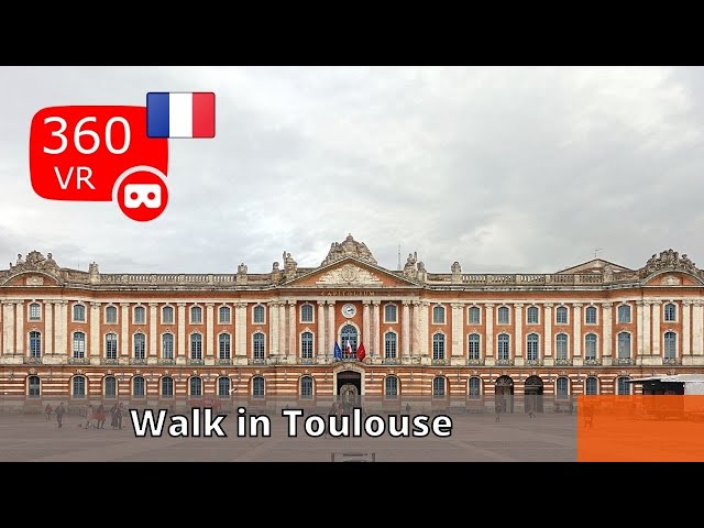 360° views of France : Today a walk in Toulouse