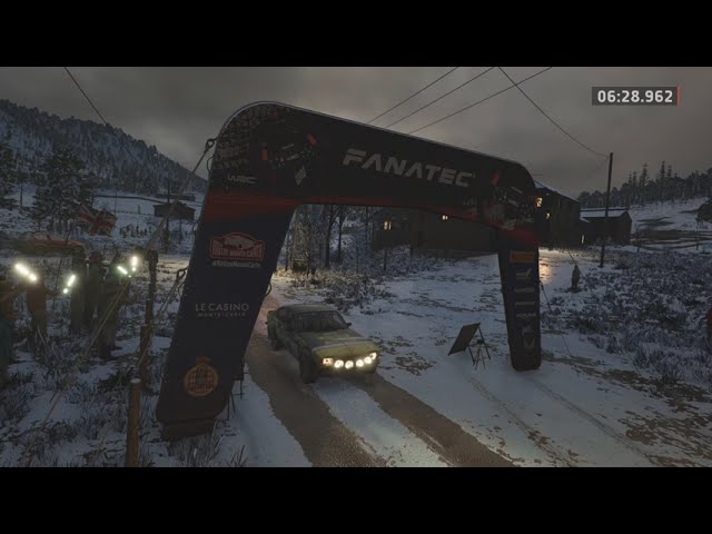 EA SPORTS WRC, Opel Kadett C GT/E, Monte Carlo