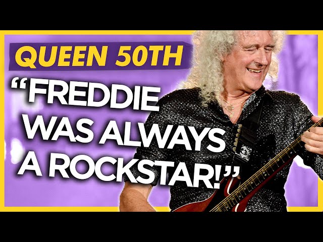 Brian May on Queen’s 50th Anniversary “Freddie…He Was Always A Rockstar!”