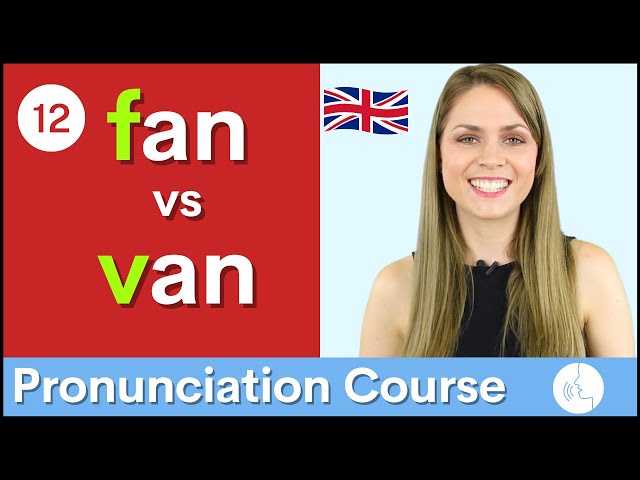 Practice Your English Pronunciation /f/ vs /v/ Sounds | Course #12