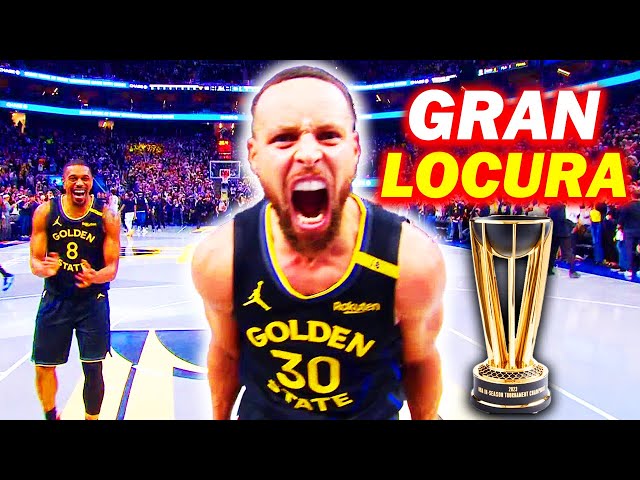 LA LOCURA DE CURRY DESTROZA A MAVERICKS Y KLAY! LA COPA NBA