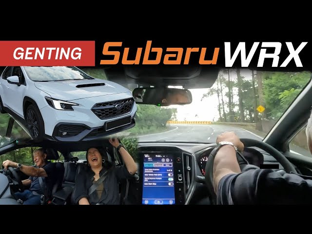 Subaru WRX Genting Hill Climb - I Never Expected This Car Could Be This Good! | YS Khong Driving