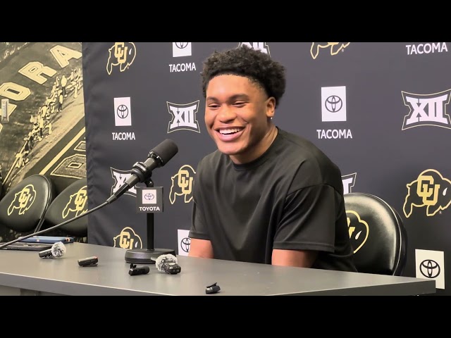 Colorado true freshman Drelon Miller on social media interaction with Deebo Samuel