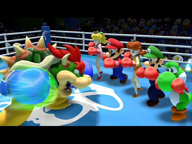 Can Bowser Beat All Characters in Rio 2016 Olympic Games Boxing Event?