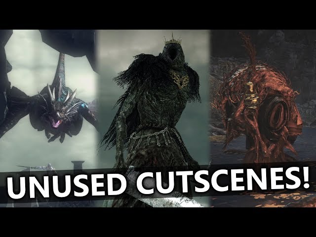 The Unused Cutscenes of Demon's Souls, Dark Souls 2 & 3 (Never-Before-Seen)