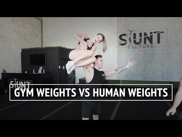 Attempting Gym Exercises With A Human | Stunt Culture